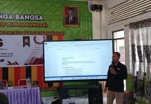 SMA Bunga Bangsa Latihan Ilmu Jurnalistik pada kegiatan LDKS