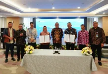 Pemerintah Aceh dan PT ASDP Teken Kerja Sama Pengelolaan KMP Aceh Hebat 1