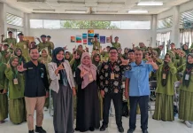RRI Meulaboh Jadi Pemateri LDKS di SMAN Bunga Bangsa Nagan Raya