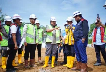 Stafsus Presiden Tinjau Progres Pembangunan Sekolah Rakyat di Nagan Raya