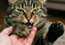 Kenapa Kucing Suka Menggigit Tangan dan Kaki Kita?