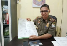 Sepasang Remaja Ditangkap Satpol PP-WH