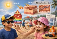 Sunscreen Bukan Cuma Tren, Ini Benteng Anak dari Kanker Kulit