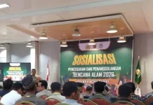 Polres Aceh Barat Sosialisasikan Mitigasi Bencana