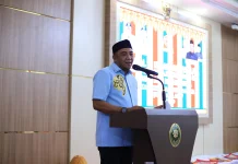 Wabup Nagan Raya Peusijuk Jemaah Calon Haji yang Segera Berangkat