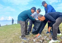 Hidupan Budaya Gotong Royong, Seribuan ASN Aceh Barat Bersihkan Pantai Calok