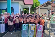 DWP Aceh Barat Sasar Pelajar Sosialisasi Kepedulian Lingkungan