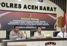 Dir Reskrimum Polda Aceh Supervisi Kinerja Reskrim Polres Aceh Barat