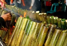 Wisata Budaya HUT Abdya, Tradisi Kuliner Leumang