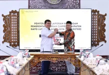 Pemkab Aceh Jaya Serahkan Laporan Keuangan ke BPK RI Perwakilan Aceh