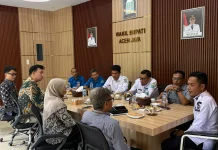 BPKP Aceh Lakukan Audiensi ke Pemkab Aceh Jaya