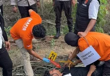 Polres Nagan Raya Gelar Rekonstruksi Kasus Pembunuhan di Tadu Raya