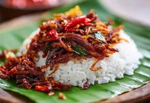 Nasi Panas Ketemu Sambal Teri: Resep Maag Akut