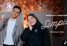 Lirik Lagu Fadhillah Intan Feat Daniesh Suffian ' Simpul'