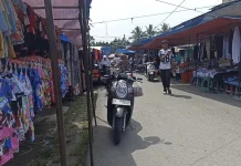 Pasar Mingguan Pulo tengah Ramai, Dongkrak Ekonomi Warga