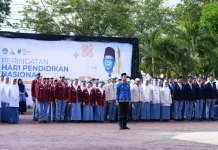 Wakil Gubernur Aceh, Fadhlullah Bertindak Inspektur Upacara Hardiknas