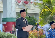 Hardiknas, Bupati Aceh Jaya : Pemkab Dukung Kebijakan Pendidikan Nasional