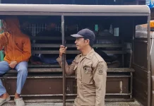 Petugas Satpol PP Aceh Barat Penertiban Pelajar di Tempat Rental PlayStation