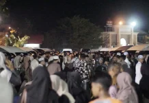 Sebanyak 258 JCH Aceh Barat Diberangkatkan ke Asrama Haji