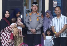 Kapolres Pidie Kunjungi Anak Bibir Sumbing, Hadirkan Harapan lewat Operasi Gratis