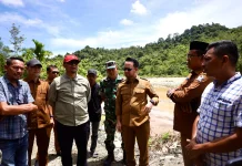 Wakil bupati said Fadeil  harapkan kementerian percepat rekontruksi