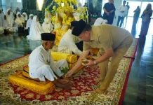 Bupati TRK Lepas 170 Jamaah Calon Haji Nagan Raya