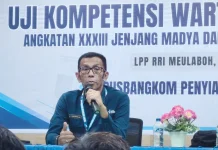 Wakili Dirut, Kepsta RRI Meulaboh Tutup UKWR ke-XXXIII