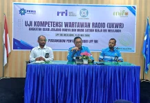 PT Mifa Menjadi Narasumber Konferensi Pers Peserta UKWR di Meulaboh