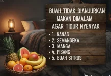 Buah Tidak Dianjurkan Makan Dimalam agar Tidur Nyenyak