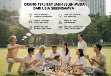 Orang Terlihat Jauh Lebih Muda Dari Usia Sebenarnya