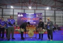Bupati Simeulue Buka Pra - PORA Pencak Silat Wilayah II