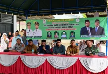Baitul Mal Aceh Barat Salurkan Zakat Fakir Miskin di Kaway XVI