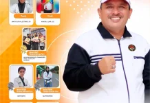 H. Affan Alfian Bintang Apresiasi Prestasi Atlet Taekwondo Pra PORA