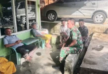 Babinsa Kodim Abdya Ajak Warga Tidak Mudah Terpengaruh Isu Hoax