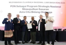 KONI Tetapkan Banten dan Lampung Tuan Rumah PON 2032