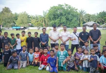 Final Piala PSAR, Bupati TRK Serahkan Piala kepada Juara