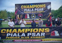 Sportivitas Sepak Bola Harus Maju di Nagan Raya, Bupati TRK Dorong Pembinaan Atlet