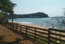 Panorama Laut Pelabuhan Calang Aceh Jaya Memikat Pengunjung