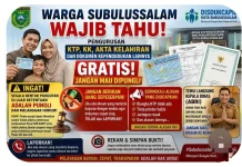 Warga Subulussalam Wajib Tahu! Pengurusan KTP, KK, Akta Kelahiran