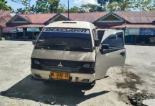 Aktivitas Penumpang di Terminal Meulaboh Sepi