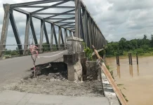 Jembatan Leuhan Ranto Panyang Kembali Bisa Dilalui