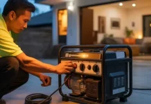 Cara Aman Menggunakan Generator saat Listrik Padam