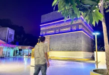 Masjid Replika Ka'bah "Daarul SEP" di Aek Nabara Jadi Ikon Wisata Religi Baru Labuhanb