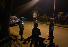 Personel Sat Lantas Polres Abdya Laksanakan Patroli Malam