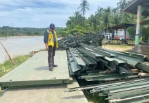Sinergi Pemerintah Aceh dan TNI, Pemasangan Jembatan Bailey di Sawang Dikerjakan