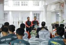 Bupati Tarmizi Makan Malam Bersama Atlit PORA