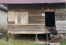 Keluarga Nelayan di Aceh Selatan Tinggal di Rumah Reyot