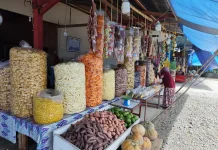 Tol Sepikan Seulawah, Penjual Keripik Saree Pindah Padang Tiji