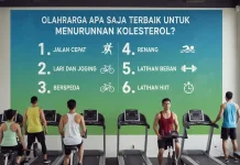 Olahraga Apa Saja Terbaik untuk Menurunkan Kolesterol