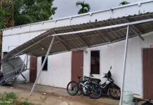 Angin Kencang Terjang Aceh Utara, 58 Unit Huntara Rusak